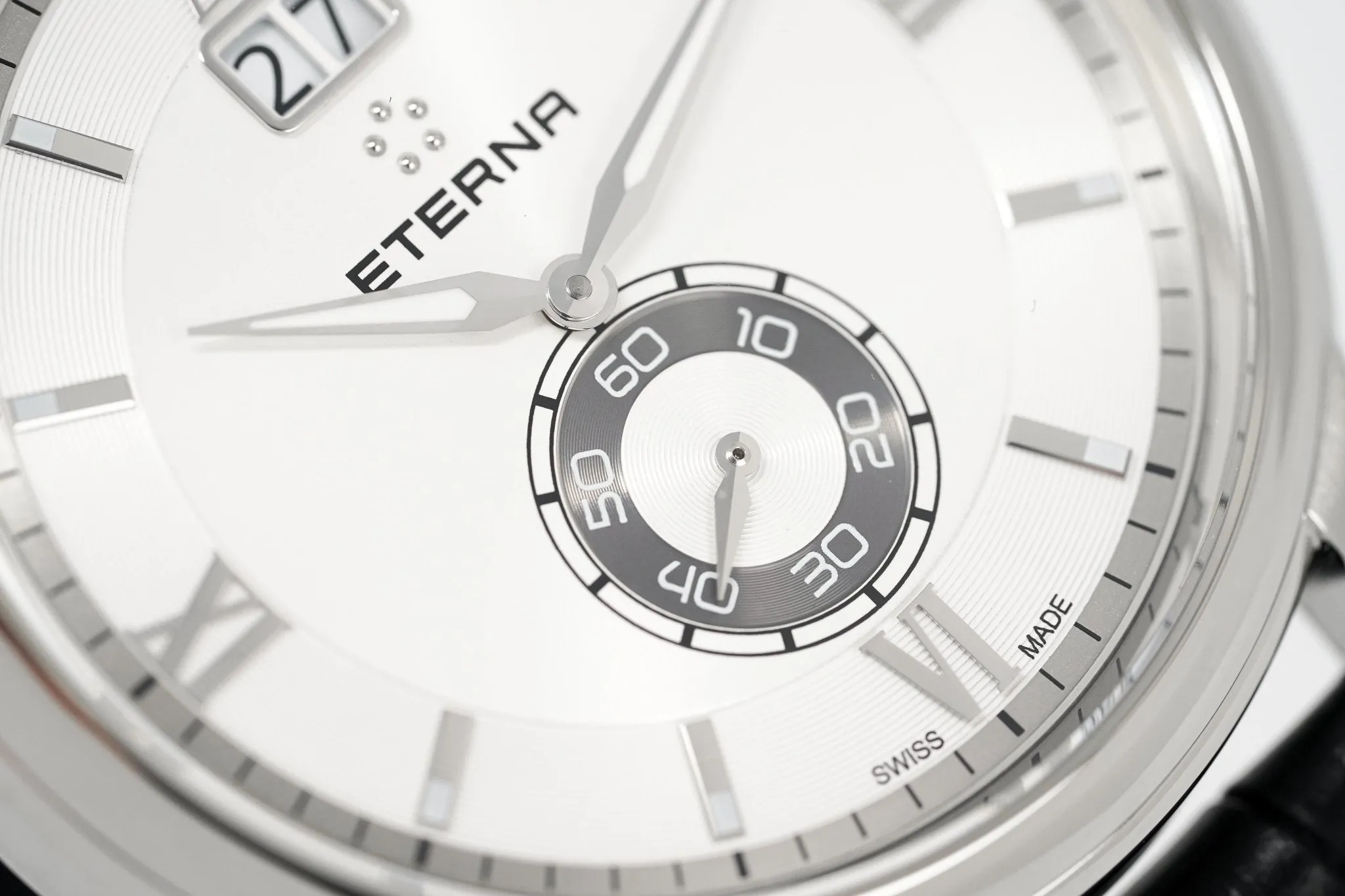 Eterna Watch Men's Adventic Big Date White Quartz 2971.41.66.1327