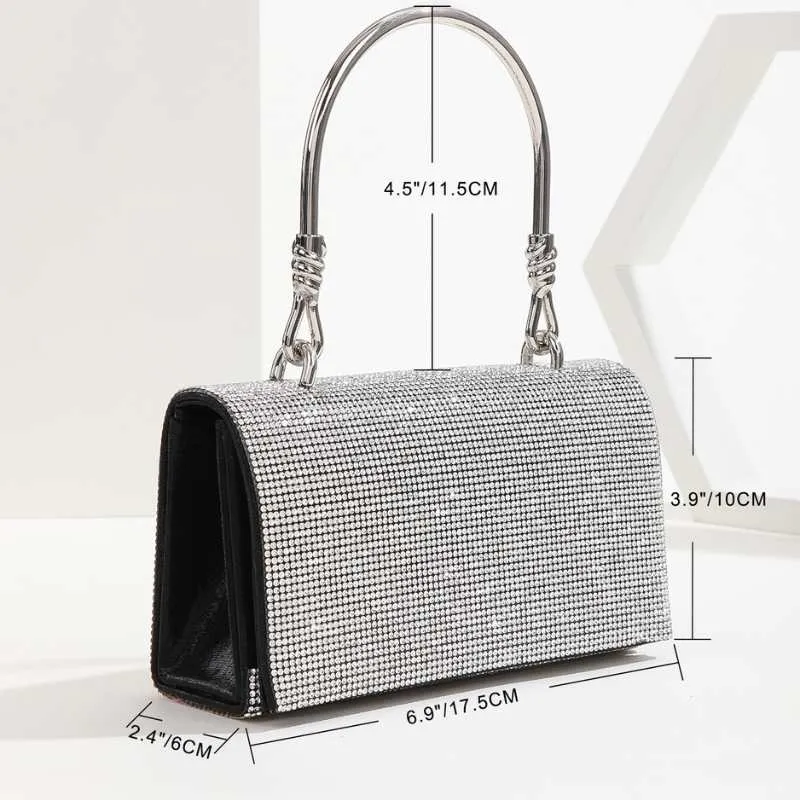 Evening Clutch Rhinestone Handbag