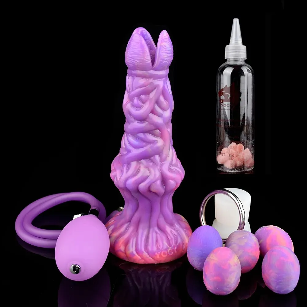 Fantasy Pneumatic Luminous Ovipositor Anal Plug