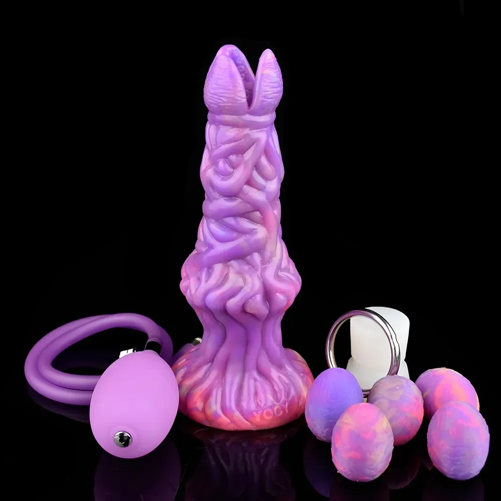 Fantasy Pneumatic Luminous Ovipositor Anal Plug