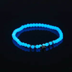 Five-pointed Star Luminous Bead Bracelet