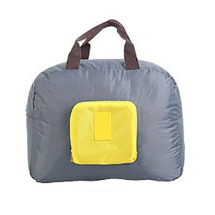 Foldable Carry Tote Bag with Zipper Closure