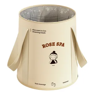 Foldable Foot Bath Basin - Portable Deep Foot Soaking Bucket