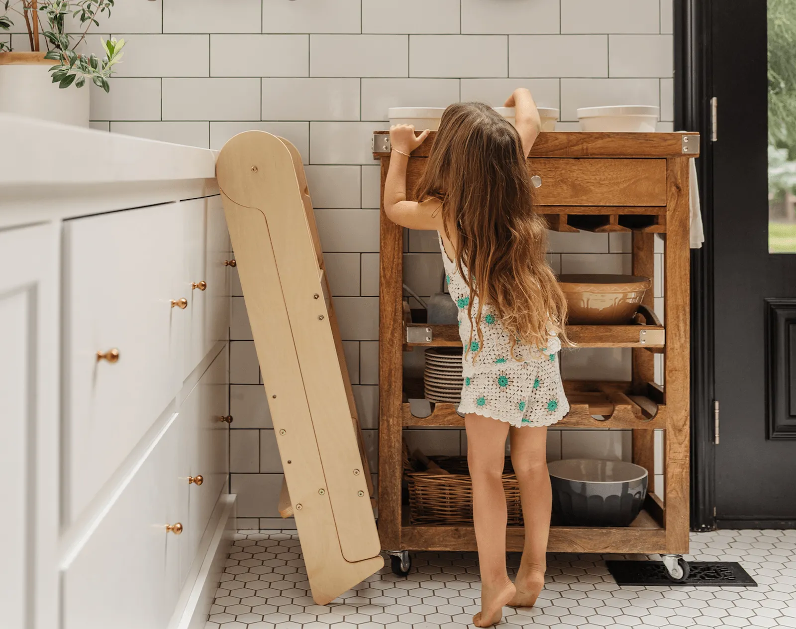 Foldable Kitchen Tower