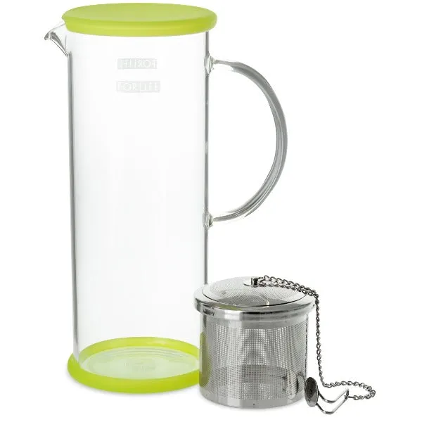 FORLIFE Lucent Tea Jug with Capsule Infuser