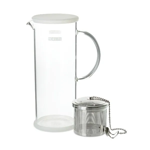 FORLIFE Lucent Tea Jug with Capsule Infuser