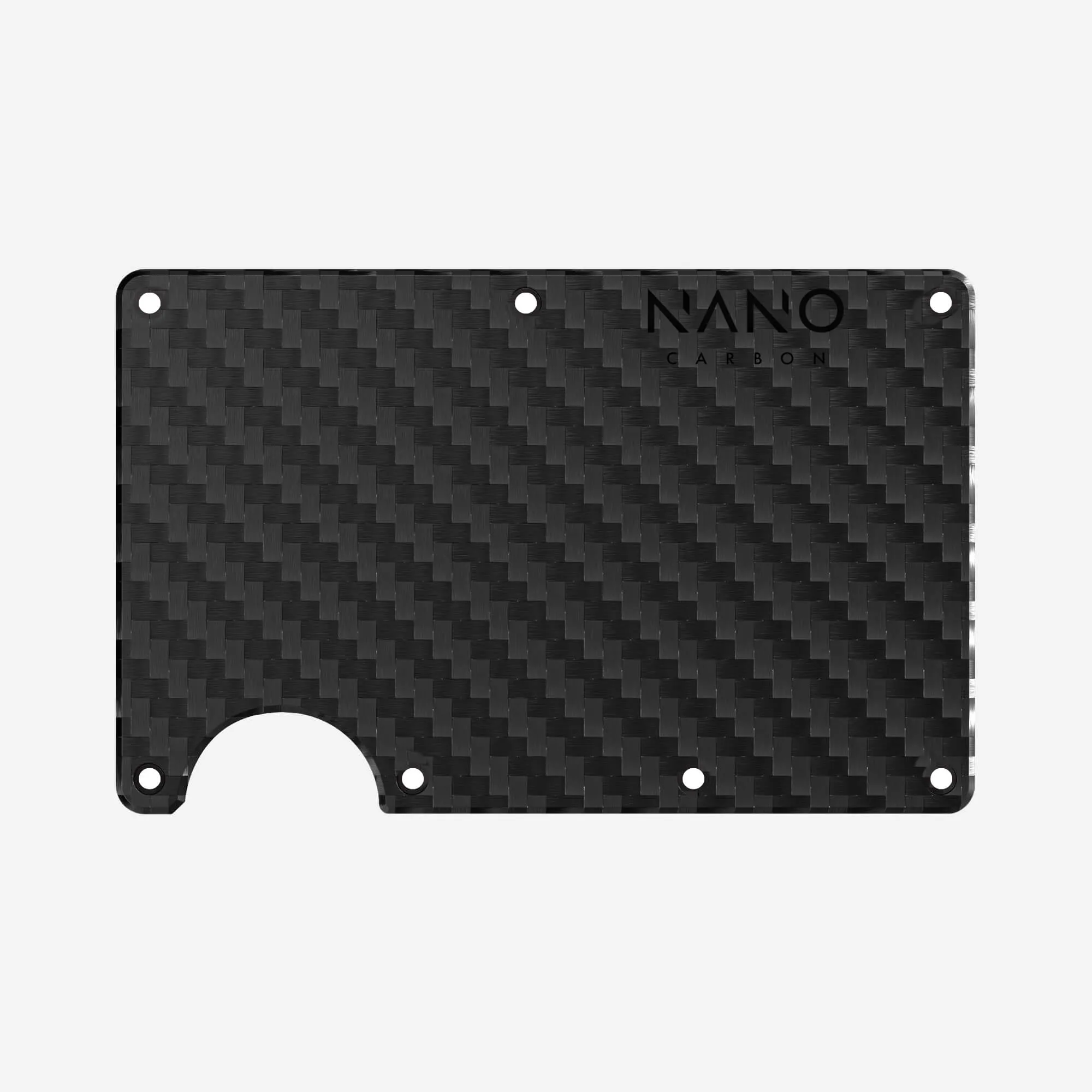 Front & Back Wallet Cover Plates (Stealth Black)