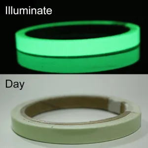 GLOW-IN-THE-DARK ADHESIVE TAPE, 20X1000MM