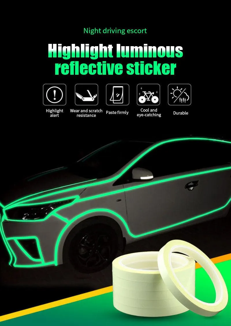 GLOW-IN-THE-DARK ADHESIVE TAPE, 20X1000MM