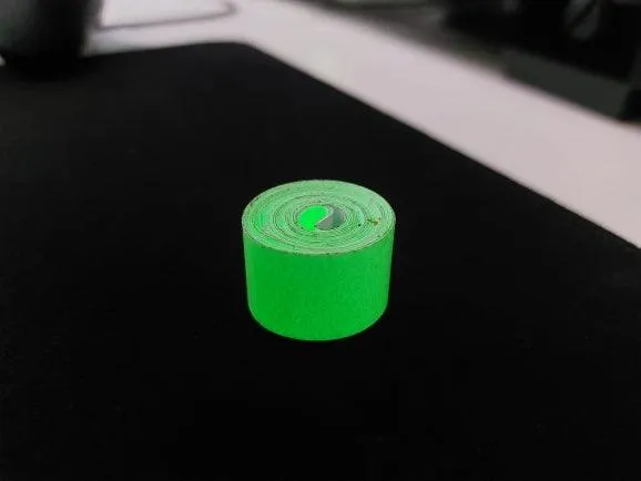 GLOW-IN-THE-DARK ADHESIVE TAPE, 20X1000MM