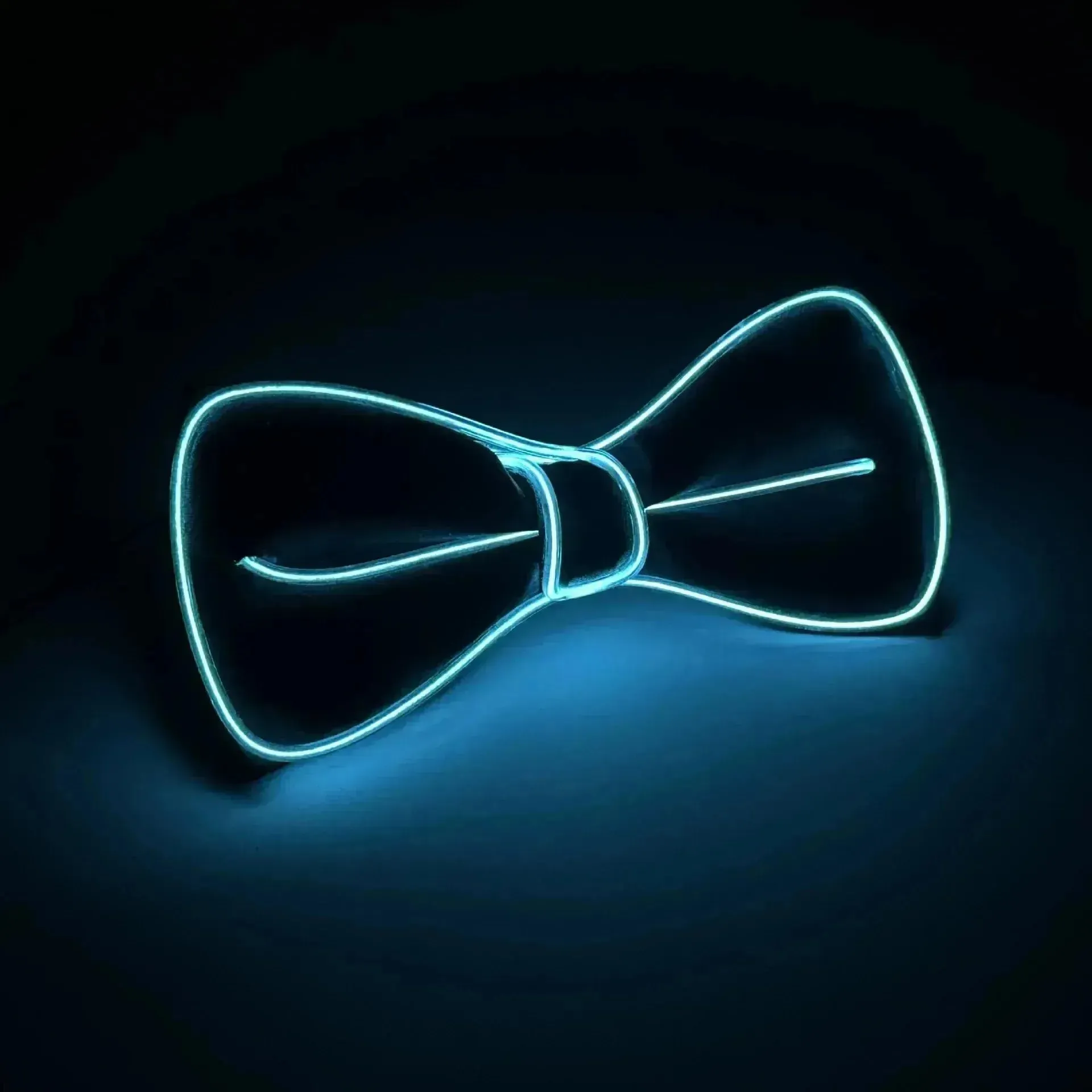 Glow Up Men's Bow Suspenders - Illuminate Your Style for Events and Festivals!