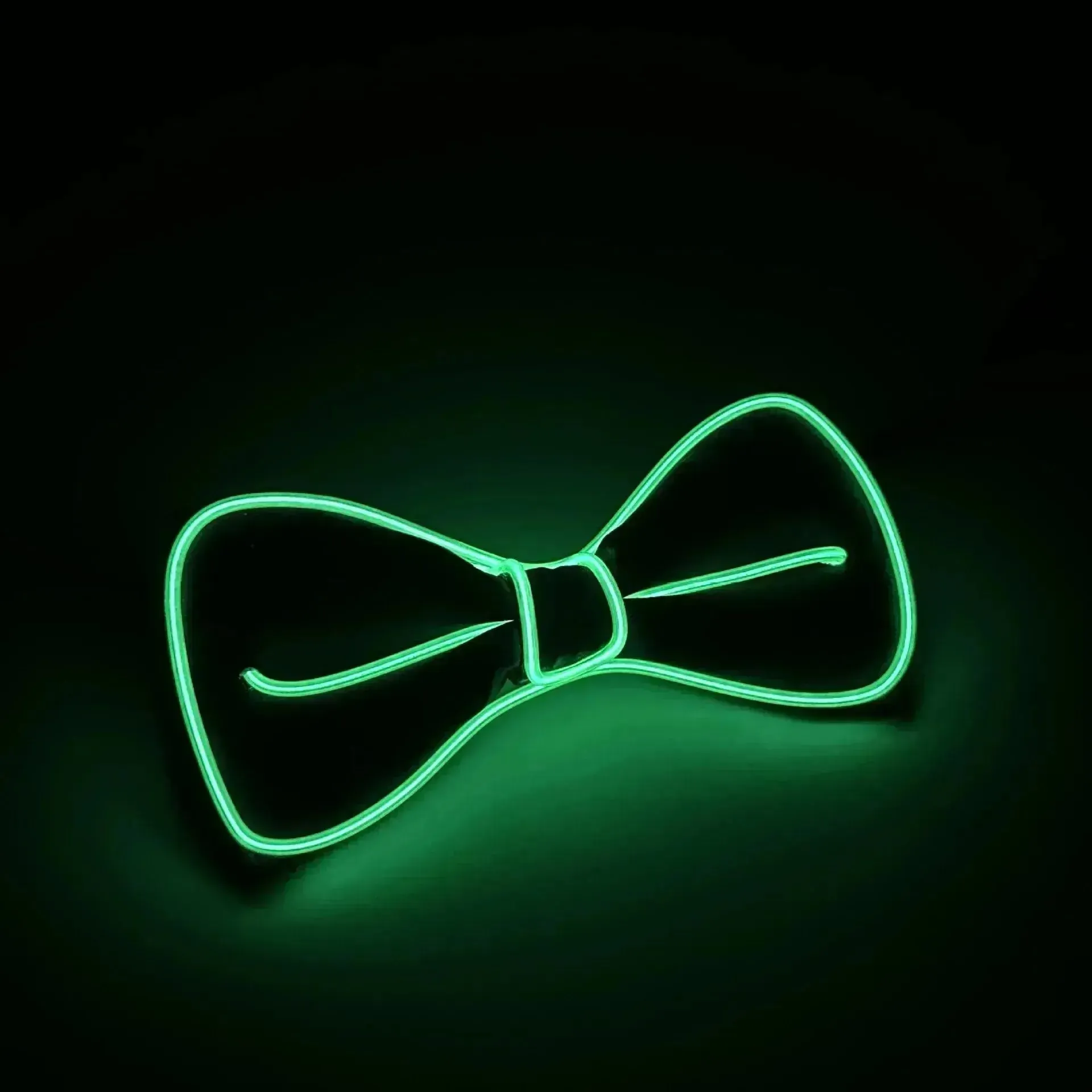 Glow Up Men's Bow Suspenders - Illuminate Your Style for Events and Festivals!