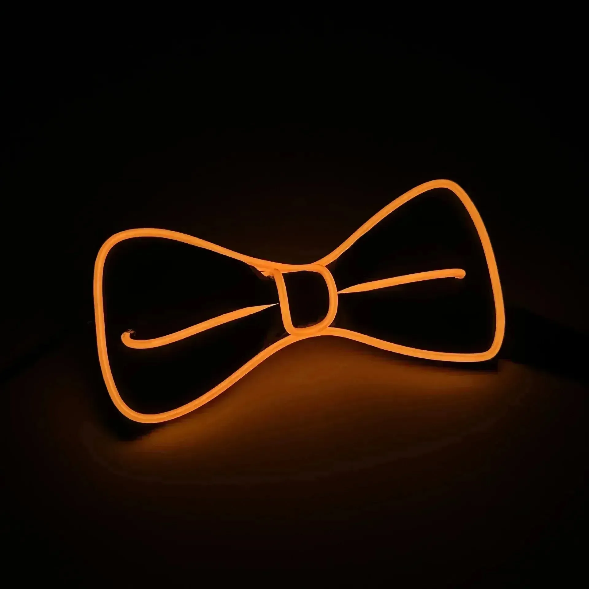 Glow Up Men's Bow Suspenders - Illuminate Your Style for Events and Festivals!