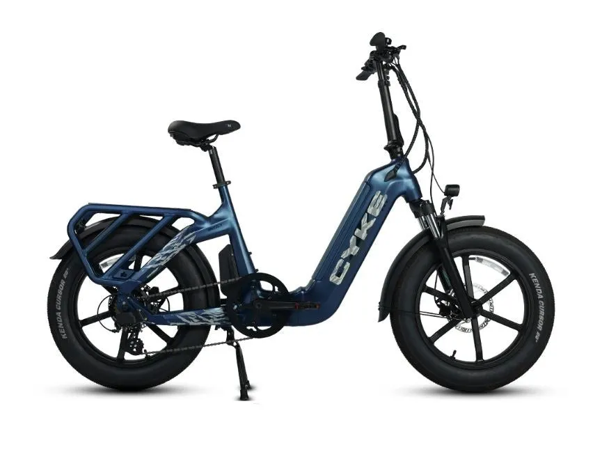 Grizzly 750w 48v 7Sp Foldable E-Bike by Cyke