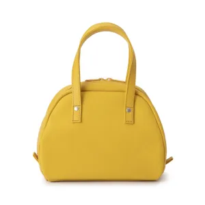 Handbag - Bowling Bag Design / Mustard Yellow -