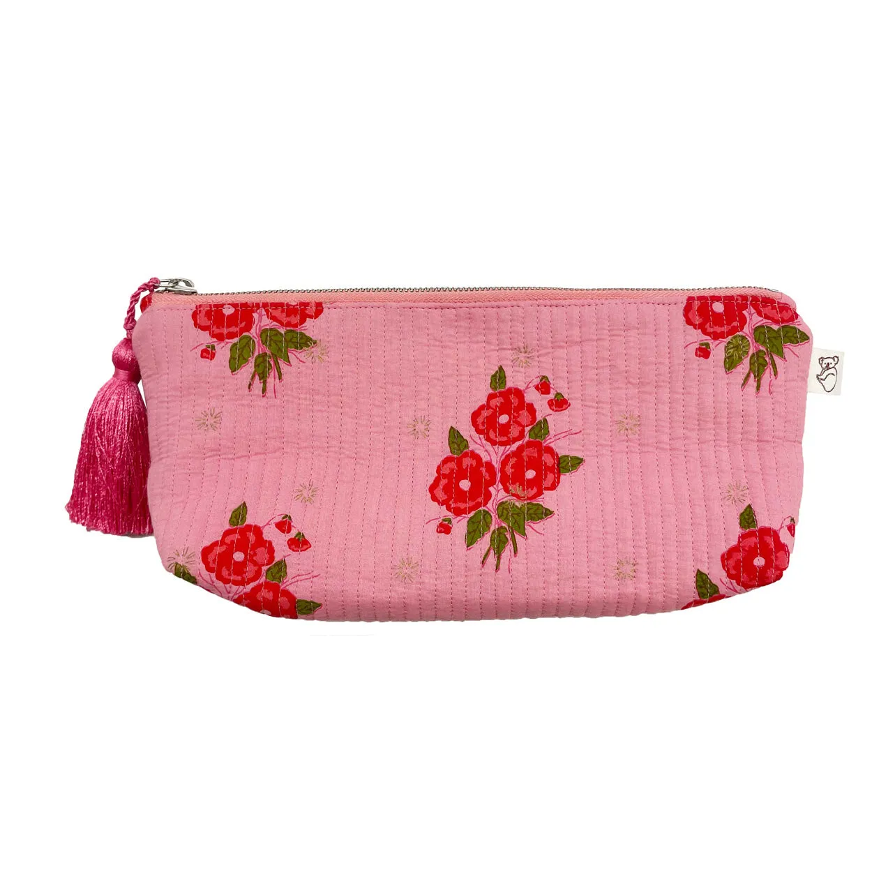 Hold Me Clutch - Quilted Pink Floral