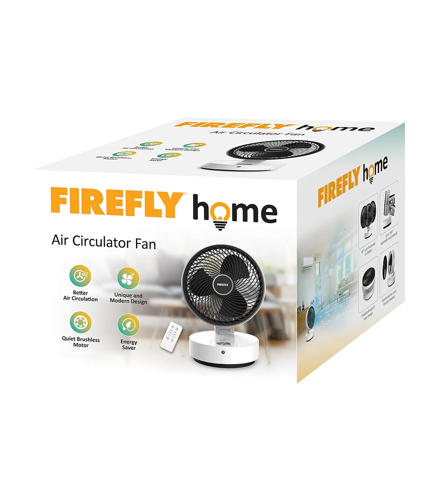 Home Circulator Foldable Fan - 24cm