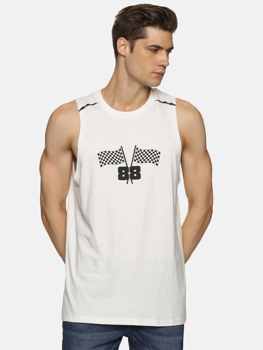 Impackt Men's Regular Printed Tank