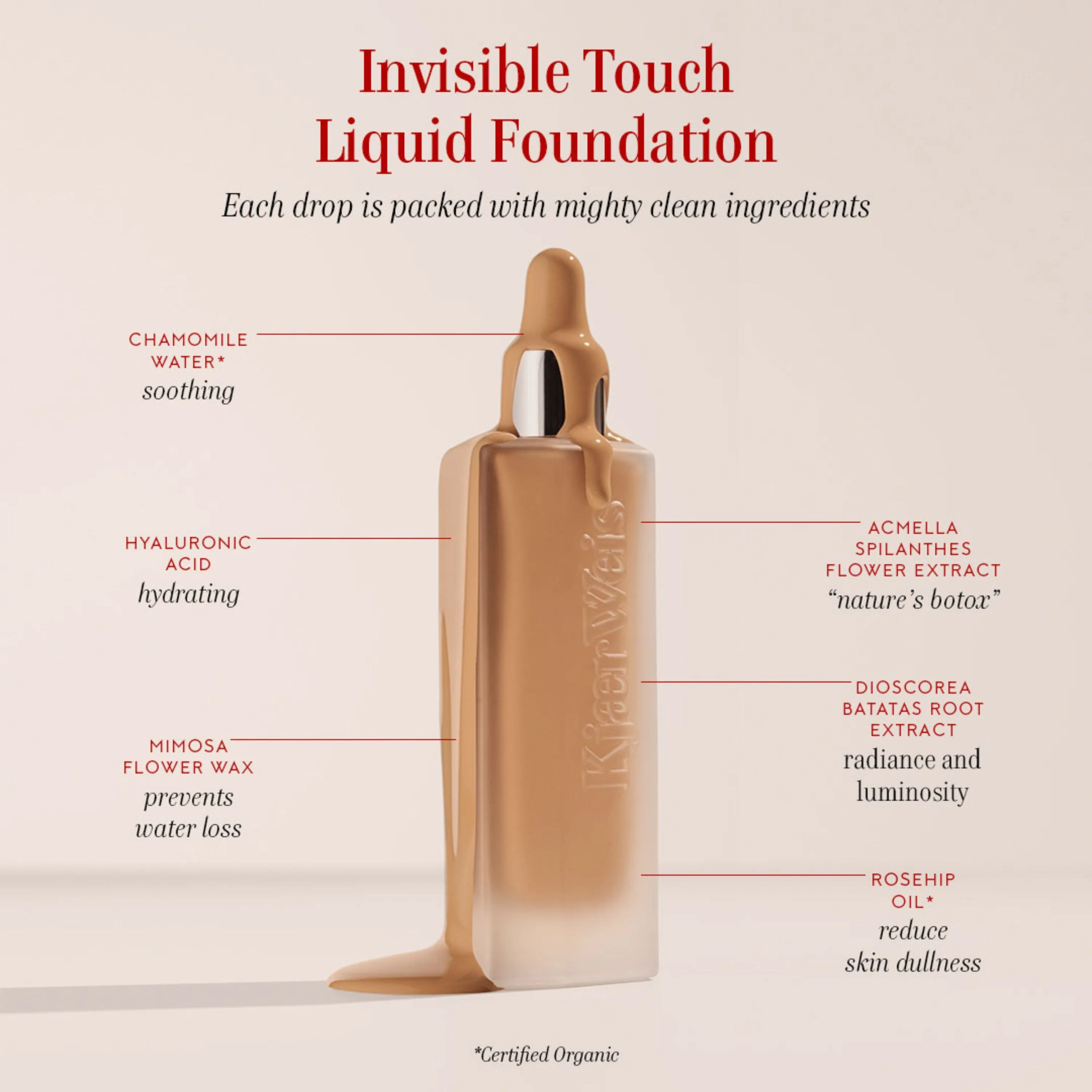 Invisible Touch Liquid Foundation--D320/Delicate