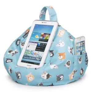 iPad, Tablet & eReader Bean Bag Cushion by iBeani - Cool Cats