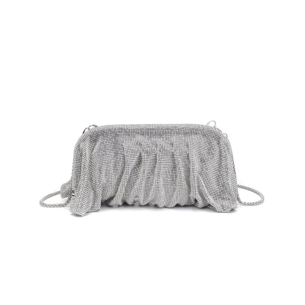 Irina Evening Bag | Silver