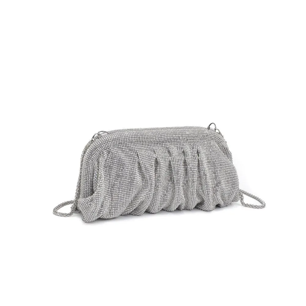 Irina Evening Bag | Silver