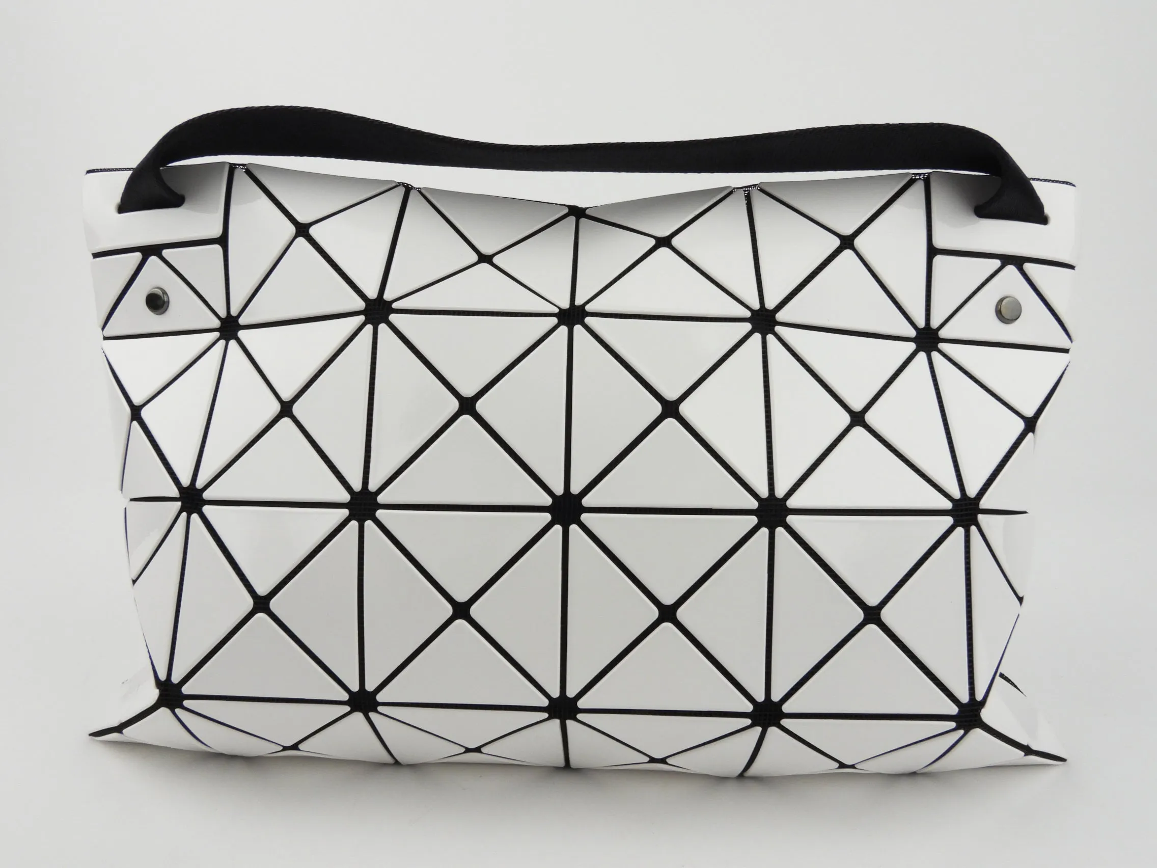 Issey Miyake Bao Bao White Large Lucent Crossbody Shoulder Sling Bag