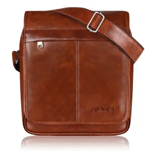 Jaxer Tan Sling Bag for Men & Women - JXRSB108