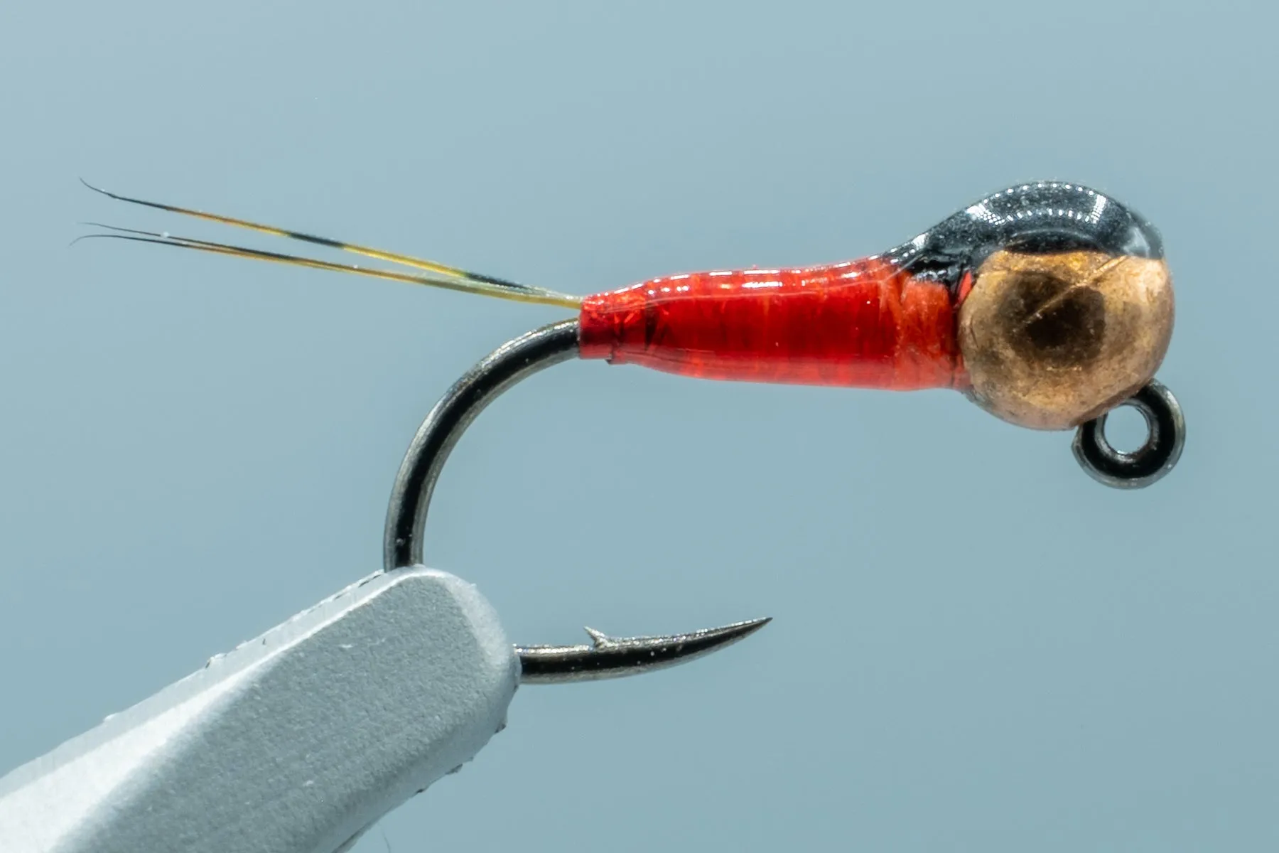 Jig Lucent Tag Perdigon Red/Red Ass #18 2.8mm