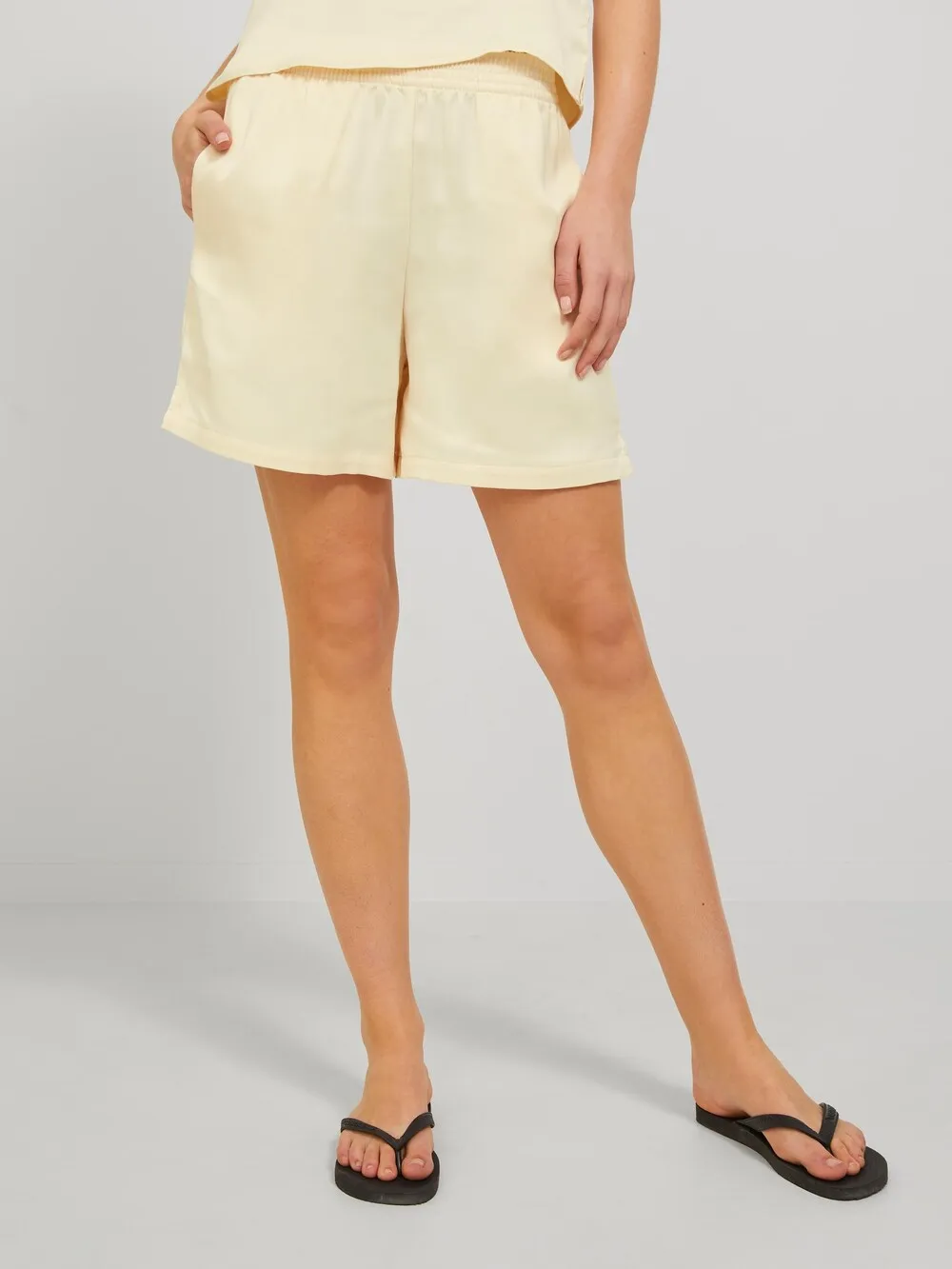 JJXX Amy Regular Pants, Pastel Yellow