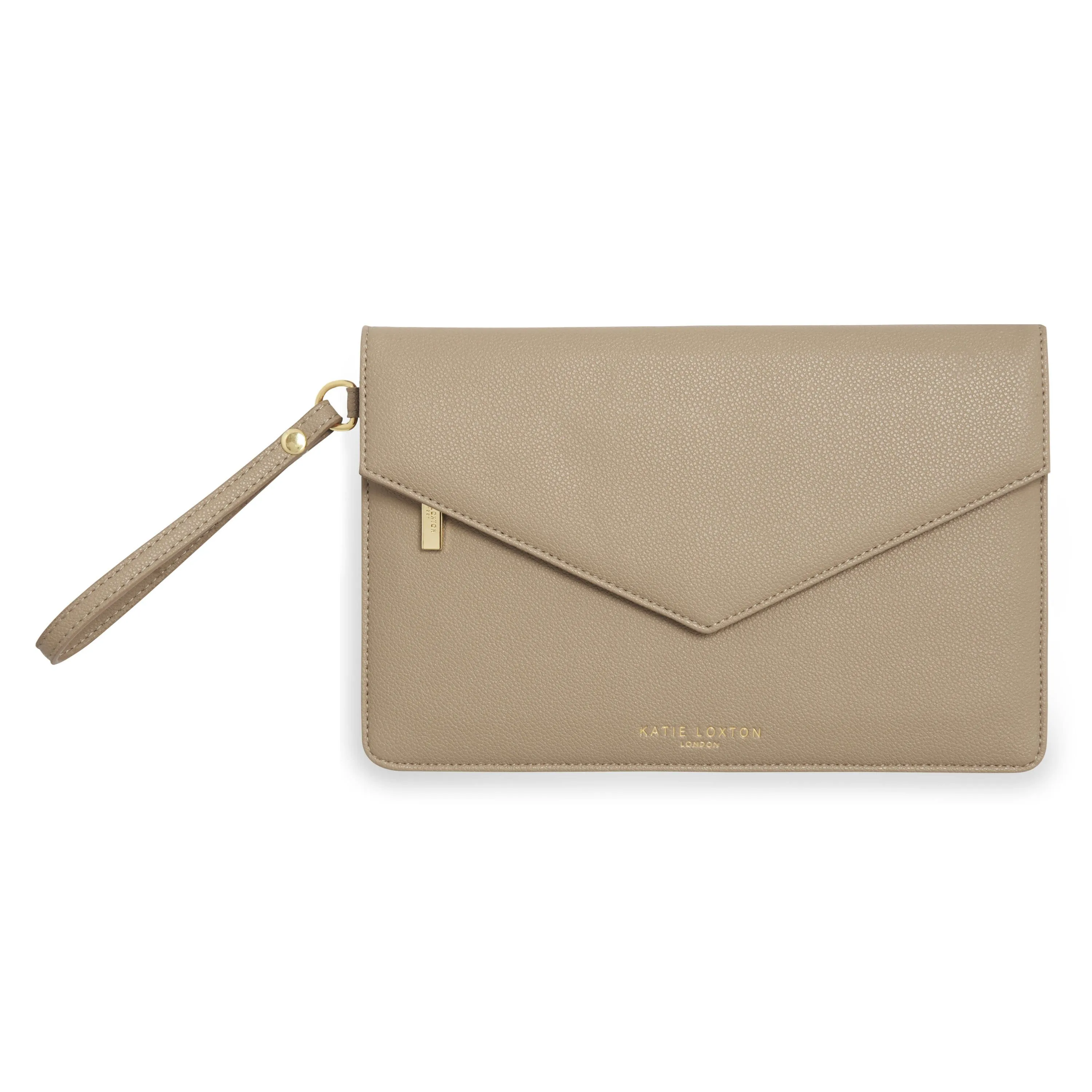 Katie Loxton Esme Envelope Taupe Clutch Bag KLB794 S