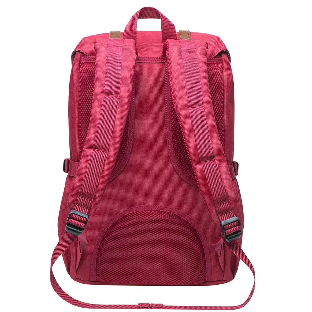 KAUKKO Backpack for city trips, EP5-7 ( Red / 16.1L )