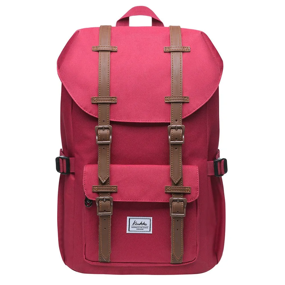 KAUKKO Backpack for city trips, EP5-7 ( Red / 16.1L )