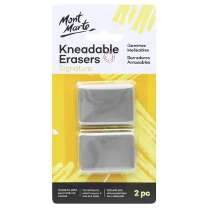 Kneadable Erasers Signature 2pc - Mont Marte