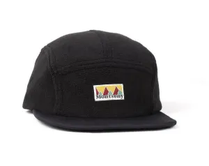 LASER Montseny Fleece Camper Hat Cap - Black