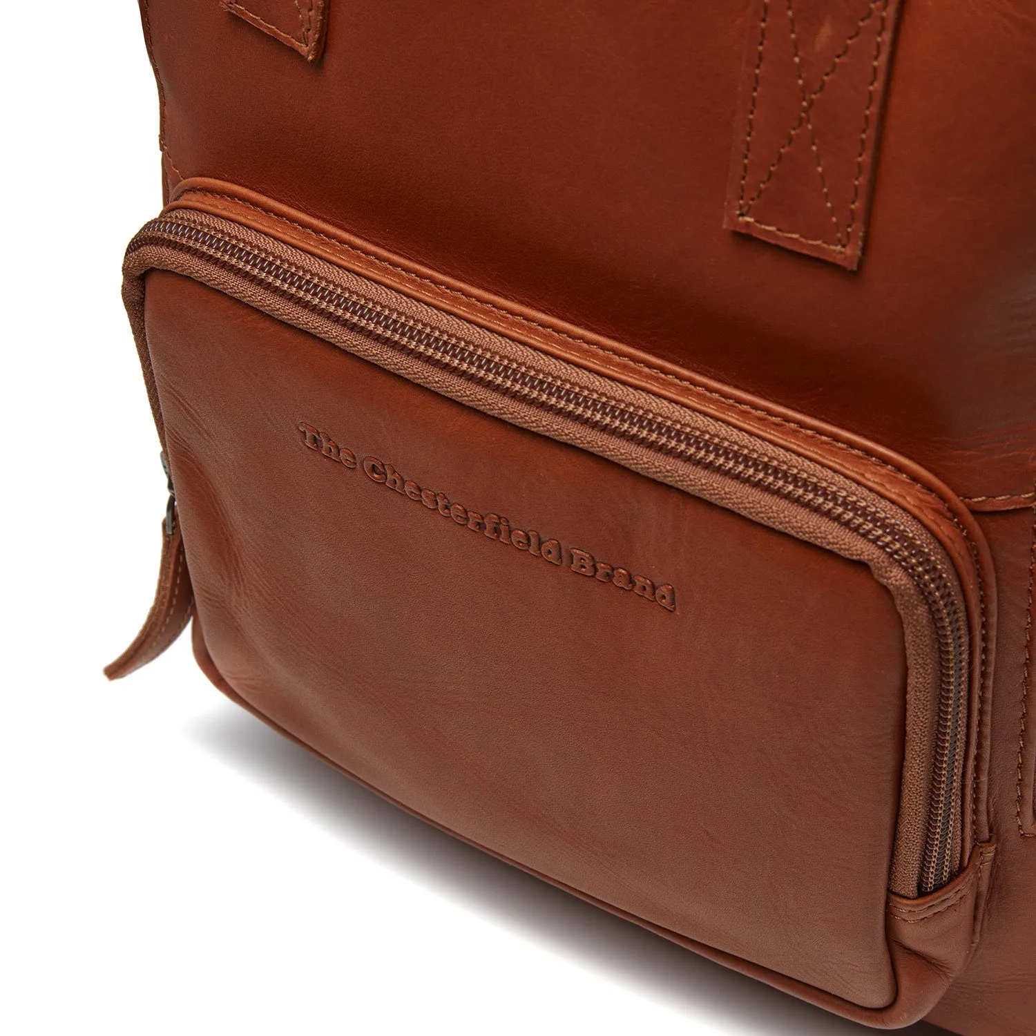 Leather Backpack Cognac Bellary