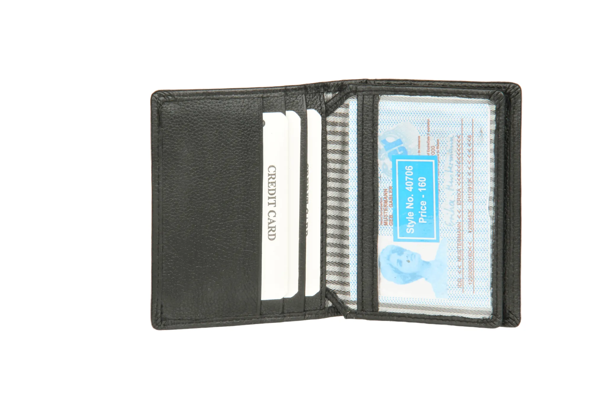 Leather card holder 40706