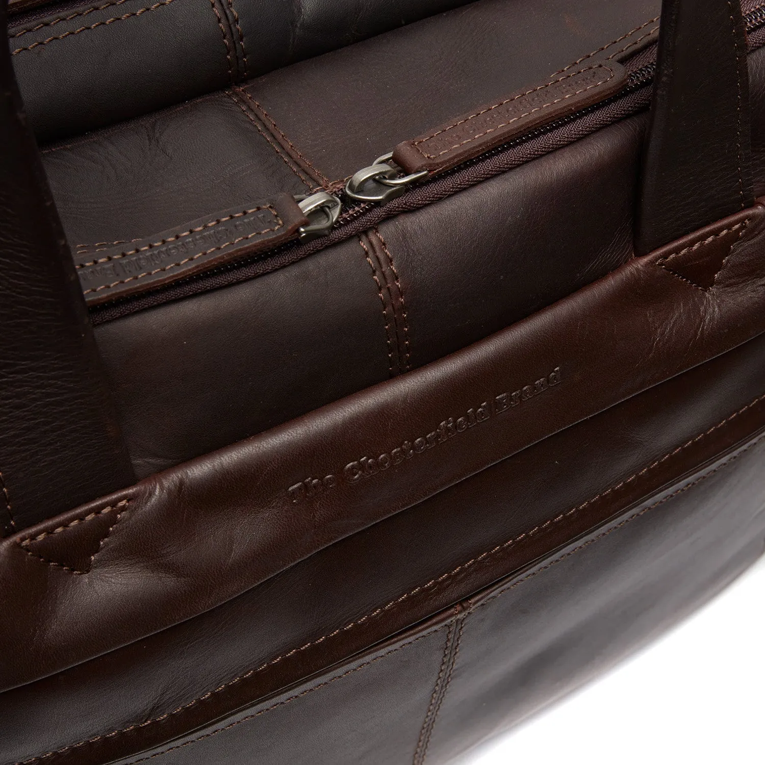 Leather Laptop Bag - The Chesterfield Brand Ryan Brown