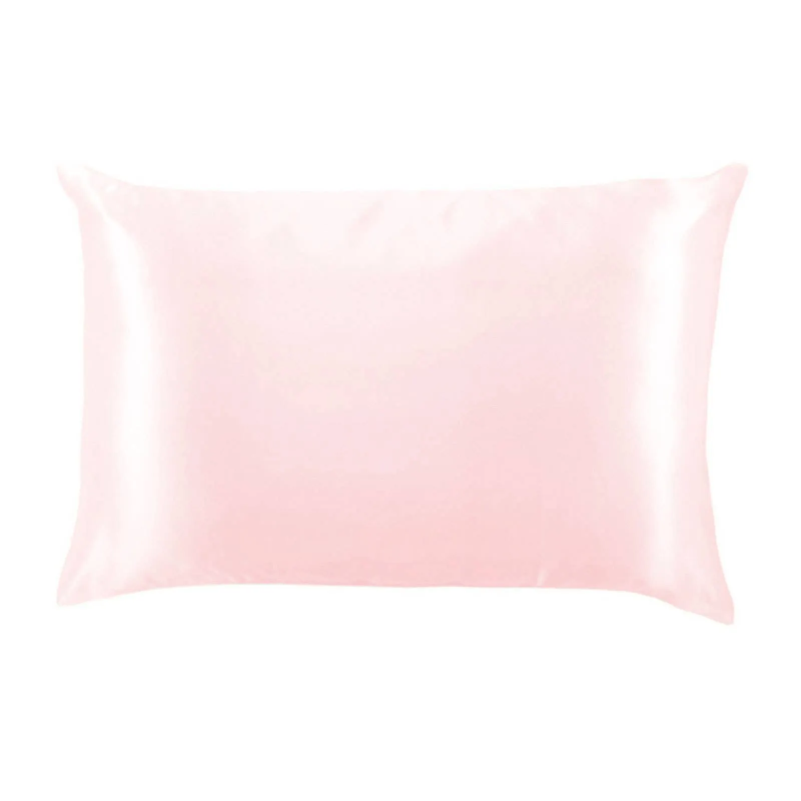 Lemon Lavender Solid Silky Satin Pillow