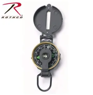 Lensatic Metal Compass