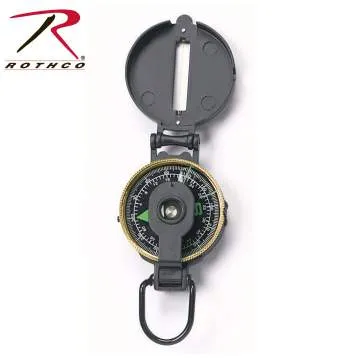 Lensatic Metal Compass