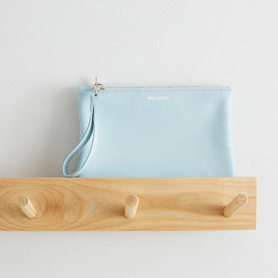 Light Blue Clutch Bag