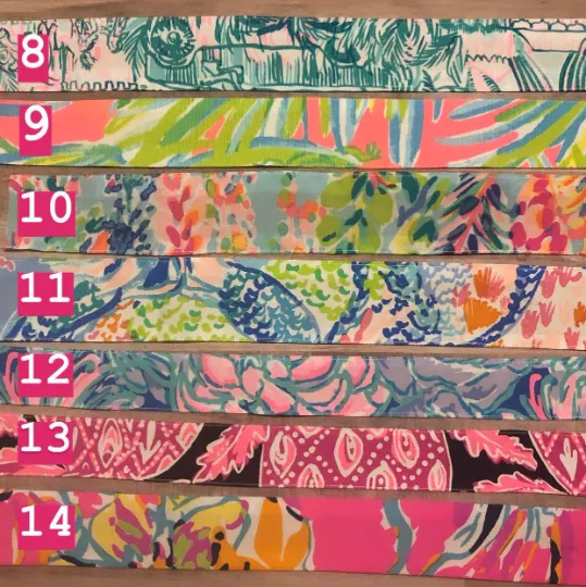 Lilly Pulitzer Straw Clutch Bag - Custom Free Personalization