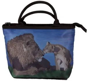 Lion Kitten Purse- A Father's Pride