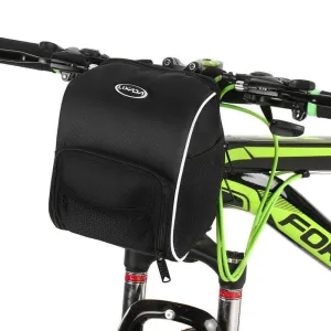 Lixada Bicycle Handlebar Bag Cycling Bike Front Bag Basket with Rain Cover