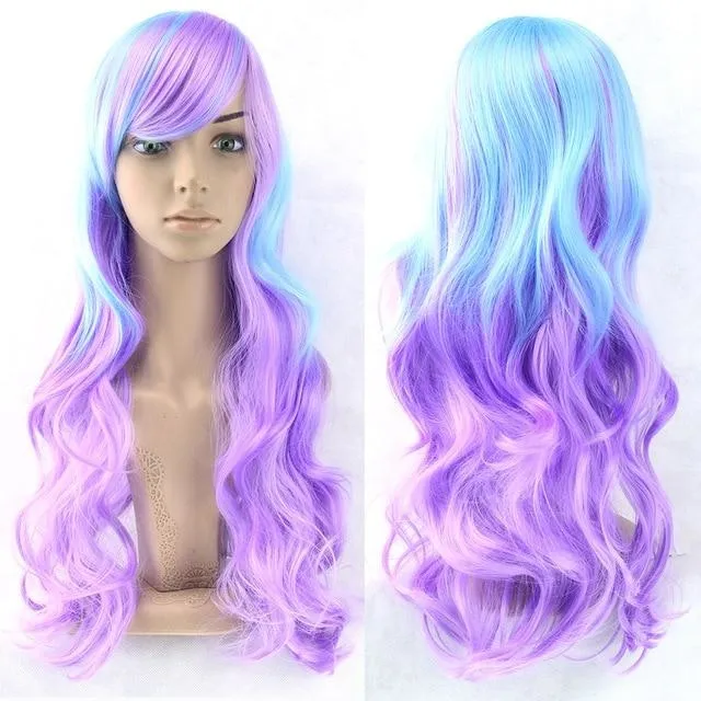 Long Cotton Candy Wig