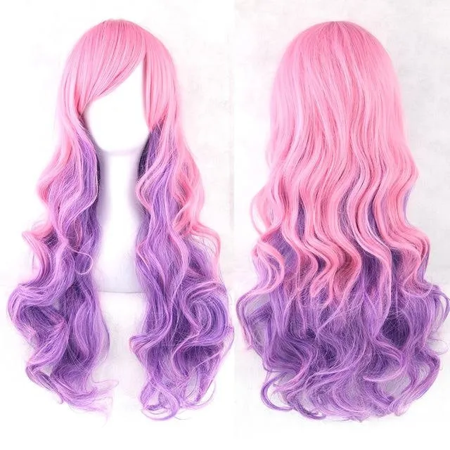 Long Cotton Candy Wig