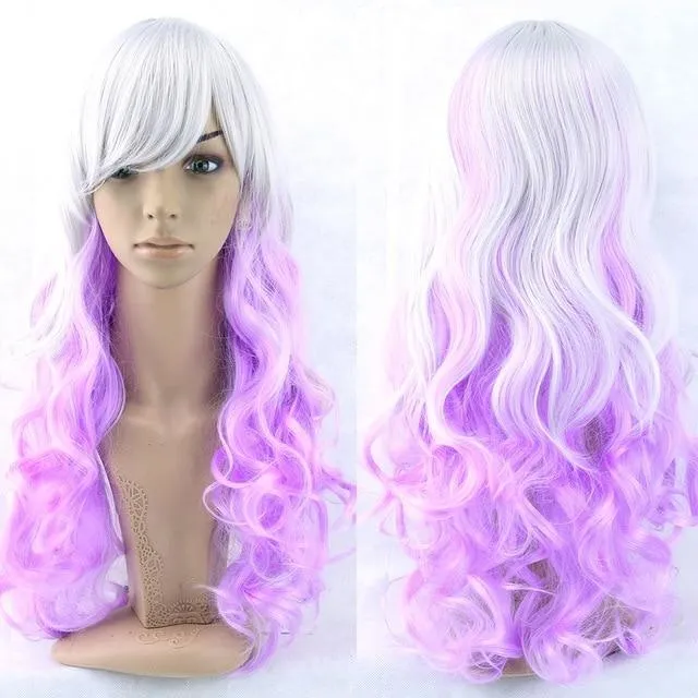 Long Cotton Candy Wig