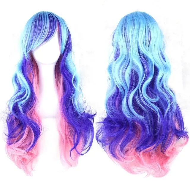 Long Cotton Candy Wig