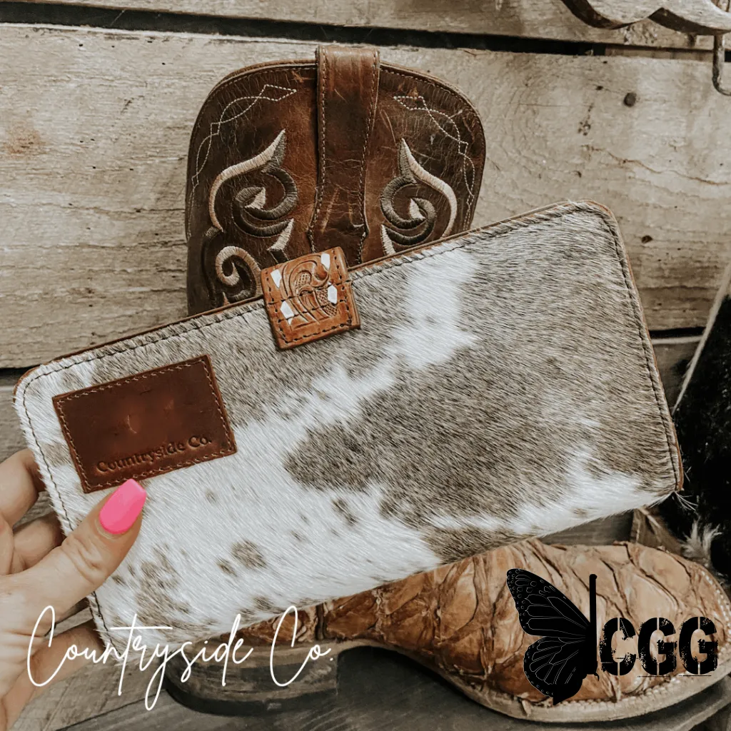 Loretta Cowhide Wallet by Countryside Co.